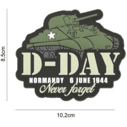 101 INC PVC Patch - D-Day Sherman