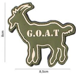 101 INC PVC Patch - G.O.A.T. (Färg: Grön)