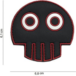 101 INC PVC Patch - Big Eye Skull