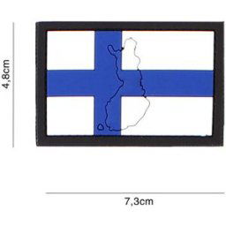 101 INC PVC Patch - Flagga Finland 2.0