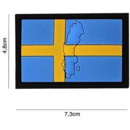 101 INC PVC Patch - Flagga Sverige 2.0
