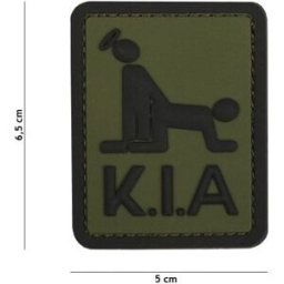 101 INC PVC Patch - K.I.A (Färg: Grön)
