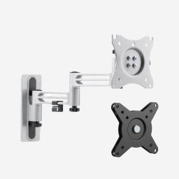 TV väggfäste med Roterbar adapter för husbil / husvagn med dubbel arm
