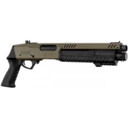 Black Ops Manufacture Black Ops Fabarm STF12 Short Shotgun Pump Gas 6mm - Flat Earth