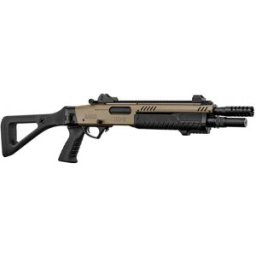 Black Ops Manufacture Black Ops Fabarm STF12 Compact Shotgun Gas 6mm - Tan