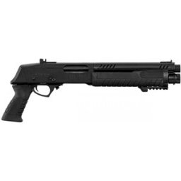 Black Ops Manufacture Black Ops Fabarm STF12 Short Shotgun Pump Gas 6mm - Svart