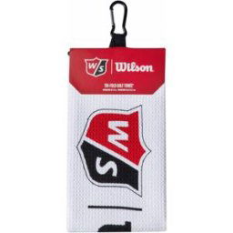 Wilson Staff Tri-Fold Towel - White