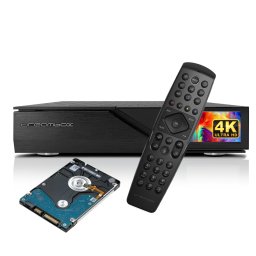 Dreambox DM900 RC20 UHD 4K DVB-S2 FBC Twin Tuner Linux PVR-mottagare (Välj variant: Med inbyggd hårddisk 1TB)