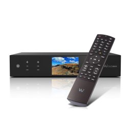 VU+ Duo 4K SE – UHD Linux Satellit mottagare med DVB-S2X FBC Twin Tuner (Välj variant: Utan hårddisk)