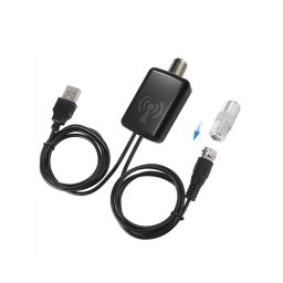 Antennförstärkare USB 25 dB – HDTV digital TV förstärkare för husbil, husvagn & hem
