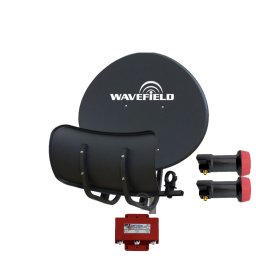 Parabol Toroidal T55 (Tillval: Inkl 2 lnb & switch)