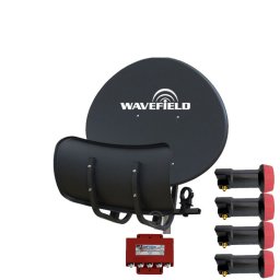 Parabol Toroidal T55 (Tillval: Inkl 4 lnb & switch)