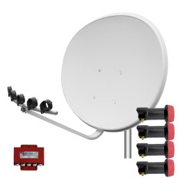 Parabol Toroidal T85 (Tillval: Inkl 4 lnb & switch)