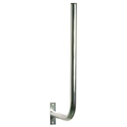 Väggfäste för Antenn och Parabol – Galvaniserat stål, 700 mm höjd, Ø 38 mm
