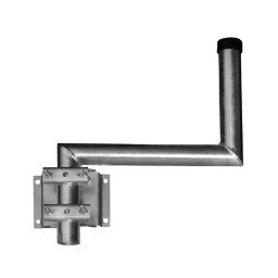 Svängbart väggfäste för parabol/antenn – Bygger Ut 45 cm
