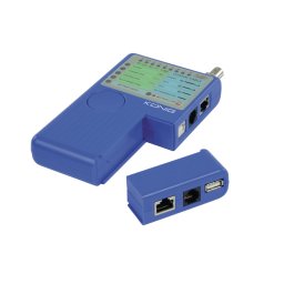 Multi Kabeltestare RJ11/RJ12/RJ45/USB/BNC – För nätverk, tele och antennkablar
