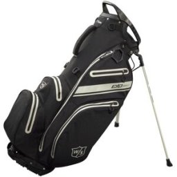Wilson Exo Dry Stand Bag, Black/Charcoal/Silver