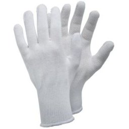 Textilhandske TEGERA 921 noppor vit 6 12par
