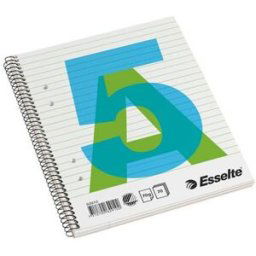 Kollegieblock ESSELTE A5 70g 70bl linj h