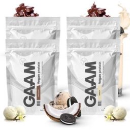 4 X Gaam Vegan Protein 900 G