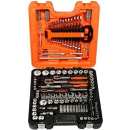 Bahco Hylsnyckelsats 1/4", 3/8", 1/2", med u-ringnyckelsats