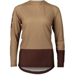 POC MTB Pure LS Jersey Dam, L, Jasper Brown/Axinite Brown