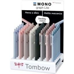 Tombow ballpoint pen/pencil MONO graph Lite display ass (48)
