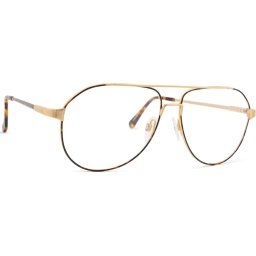 Optical Options Titanium Aviator - tortoise/gold