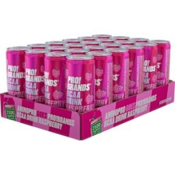 24 X Pro Brands Bcaa Drink 330 Ml Raspberry