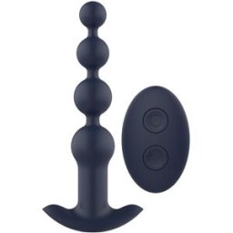 Dream Toys Startroopers Apollo Remote Vibrating Anal Bead Blue