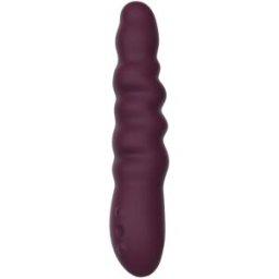 Dream Toys Essentials Ribbed Power Vibe Purlple