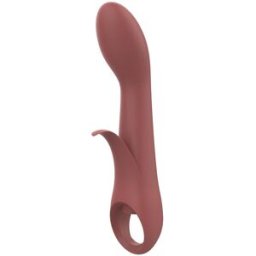 Dream Toys Nude Sierra G spot Duo Vibrator Orange