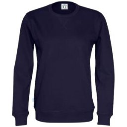 Sweatshirt Crew Neck hr GOTS navy M