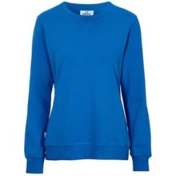 Sweatshirt Crew Neck dam GOTS royal L