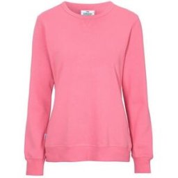 Sweatshirt Crew Neck dam GOTS rosa L