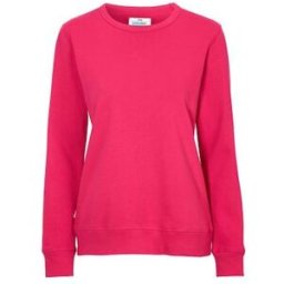 Sweatshirt Crew Neck dam GOTS cerise L
