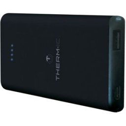 Thermic Slim Universal Powerbank 10.000 MAH, Svart, One Size