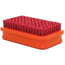 Swix Brush Rectangular Fine Red Nylon, One Size