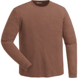Pinewood Peached L/S T-Shirt 5404 (Färg: Mörk Coppar, Storlek: 3XL)