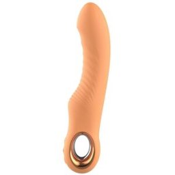 Dream Toys Glam Flexible Ribbed Vibe Orange