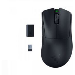 Razer Deathadder V3 Pro + Hyperpolling Wireless Dongle - Svart