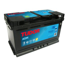 Startbatteri AGM Tudor Start och Stop TK820 82Ah 12V