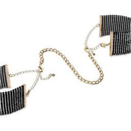 Bijoux indiscrets Desir Metallique Black Metallic Mesh Handcuffs