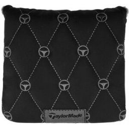 Taylormade Patterned Mallet Putter Headcover - Black