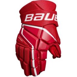 Bauer Vapor 3X Handske Senior, Röd, 14