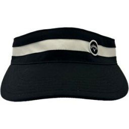 Callaway Ladies Visor, Svart/Vit, One Size