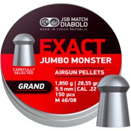 JSB Match Diabolo JSB Exact Jumbo Monster Grand 5,52mm - 1,850g 150st