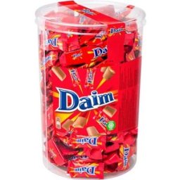 Choklad MARABOU Daim Mini Cylinder 2,5kg