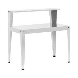 Planteringsbord med hylla - Galvaniserat stål - 112 x 64 x 110 cm