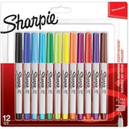 Marker Sharpie Ultra Fine ass (12) 12st